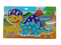 Rompecabezas Dino ABC