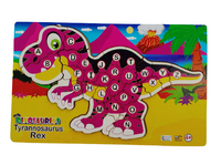 Rompecabezas Dino ABC