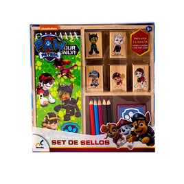Set Sellos Paw Patrol