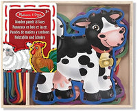 
              Paneles de Madera y Cordones Granja Melissa & Doug
            