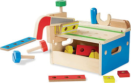 Banco de herramientas con martillo y sierra Melissa & Doug