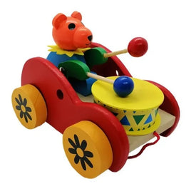 Carrito de Animales de Arrastre de Madera