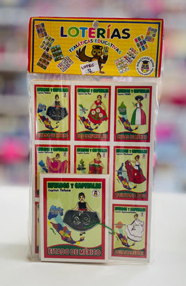 Loteria  Estados y Capitales