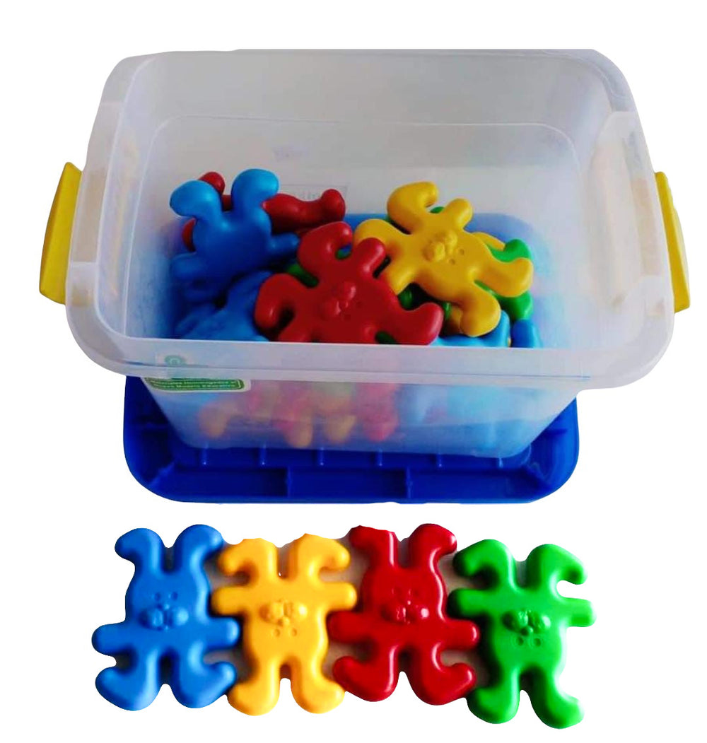 Juego de ensamble conecta conejo