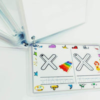 Abecedario minúsculas y mayúsculas trazables
