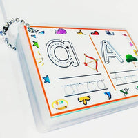 Abecedario minúsculas y mayúsculas trazables