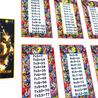 Tablas de multiplicar avengers