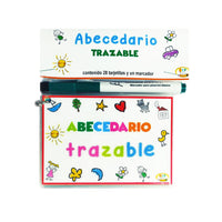 Abecedario minúsculas y mayúsculas trazables