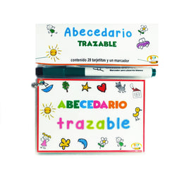Abecedario minúsculas y mayúsculas trazables