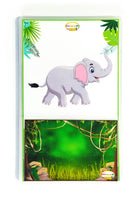
              Tarjetas animales de la selva
            