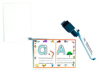 
              Abecedario minúsculas y mayúsculas trazables
            