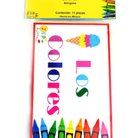 Tarjetas de los colores