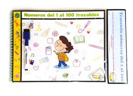 Cuadernillo números del 1 al 100 trazable