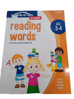 
              Libro aprendo en casa en inglés Reading Words
            