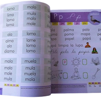 Libro arcoiris de letras