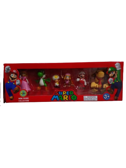 Figuras Super Mario Bros Niños Juguetes 6 Piezas