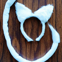 Diadema gatita blanca