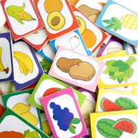 Memorama frutas y verduras