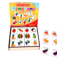 Memorama frutas y verduras