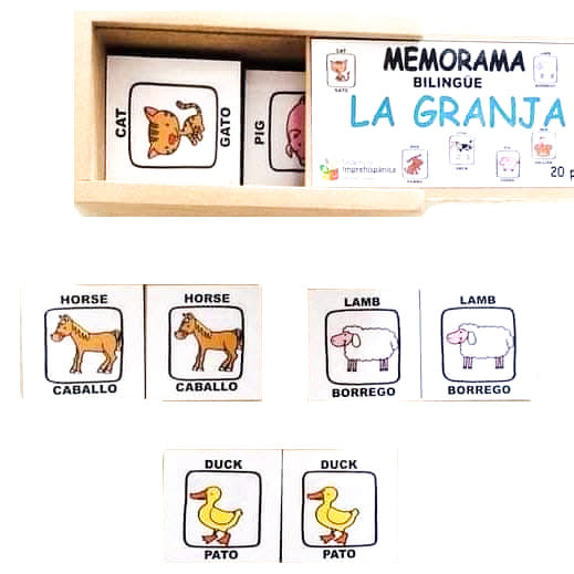 Memorama La granja