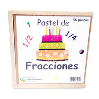 Pastel de fracciones