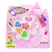 Kit de sombras y lápiz labial sencillo