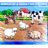 Rompecabezas de la granja y sus derivados