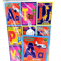 Lotería abecedario bilingües
