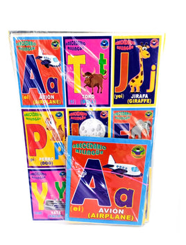 Lotería abecedario bilingües