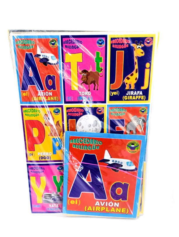 Lotería abecedario bilingües