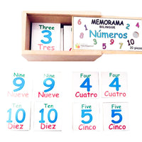 Memorama números 1 al 10