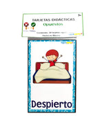 
              Tarjetas didácticas de los opuestos
            