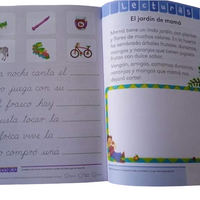 Libro arcoiris de letras