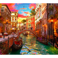 Rompecabezas Romance en Venecia 1000 piezas