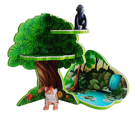 Juego de la jungla tamaño jumbo