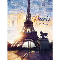 Rompecabezas Paris al amanecer 1000 piezas