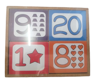 
              Memorama de números 1 al 20
            