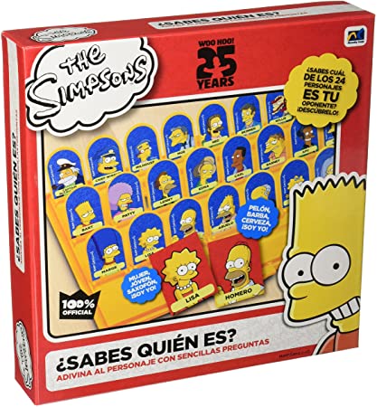 Juego ¿Sabes Quién Es? ,The Simpsons,