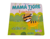 
              Cuento infantil con  títere  de tigre
            