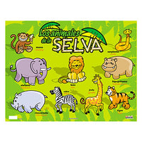 Lámina de Los Animales de la Selva