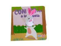 
              Cuento infantil con títere de conejo
            