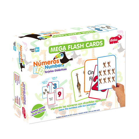 Mega Flash Cards Números