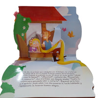 Cuento pop up Rapunzel