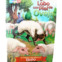 Mini Fábula El Lobo con Piel de Oveja