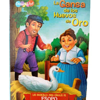 Mini Fábula La Gansa de los Huevos de Oro