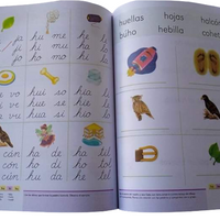 Libro arcoiris de letras