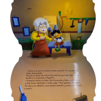 Cuento pop up pinocho