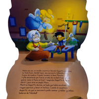 Cuento pop up pinocho