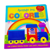 Libro paso a pasito aprendo los colores
