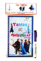 
              Tablas de multiplicar frozen
            